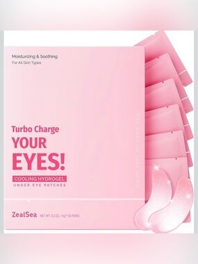 Hydrogel Under Eye Patches - Pink